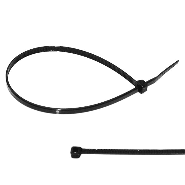 Buntband svart 290 x 4,8 mm-100 st