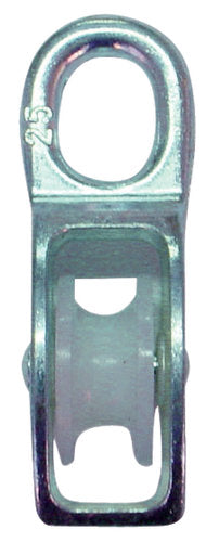 Enkelblock galv 40 mm