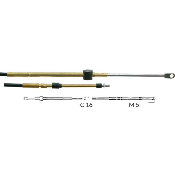 Ultraflex Reglagekabel c16 quicksilver standard, 13 fot