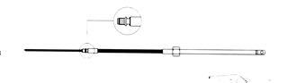 Ultraflex styrkabel M58, 14 fot