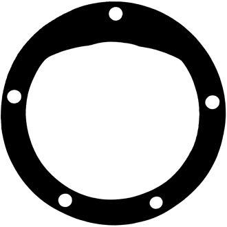 Packning för impellerpump 5 hål.2362