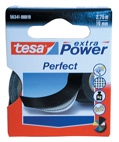 Tesaband / Vävtejp vit 25m x 25 mm