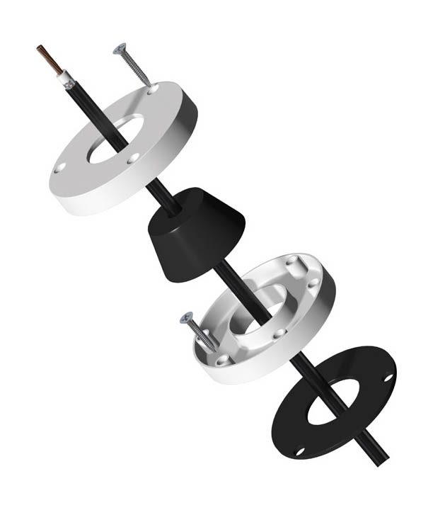 Kabelgenomförning RG58