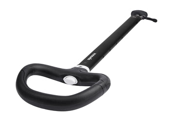 Matt Black Asymmetric Handle Tiller