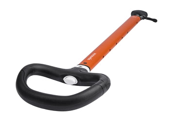 Matt Orange Asymmetric Handle Tiller