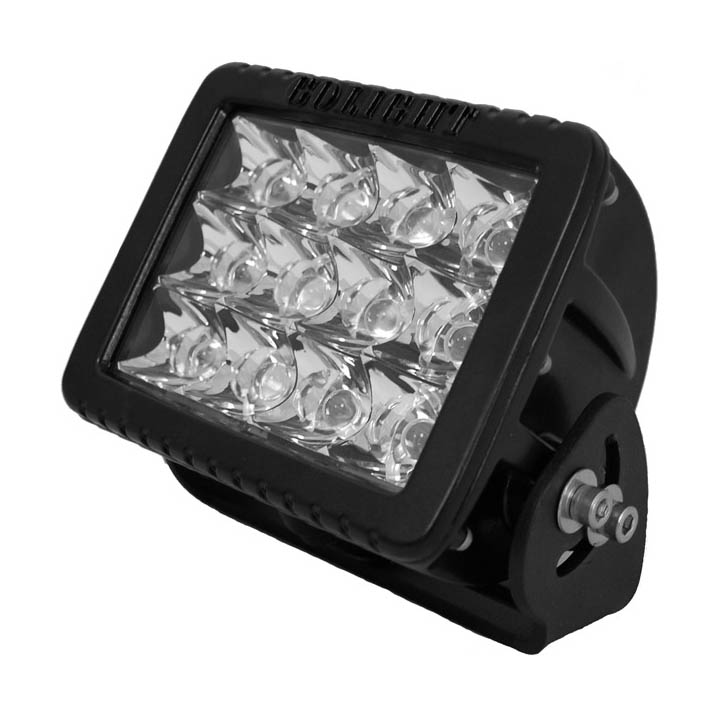 Fast LED lampa gxl svart flood