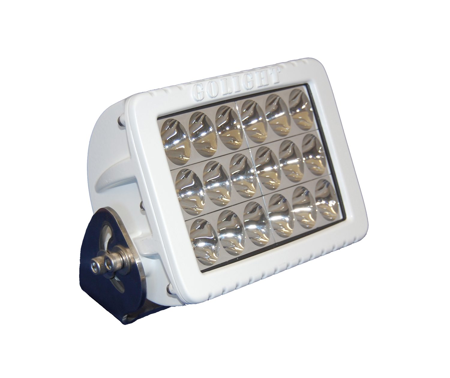 Fast LED lampa GXL vit flood