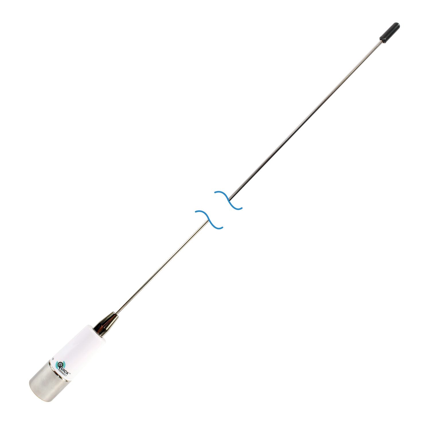 QC rostfri VHF antenn 90cm