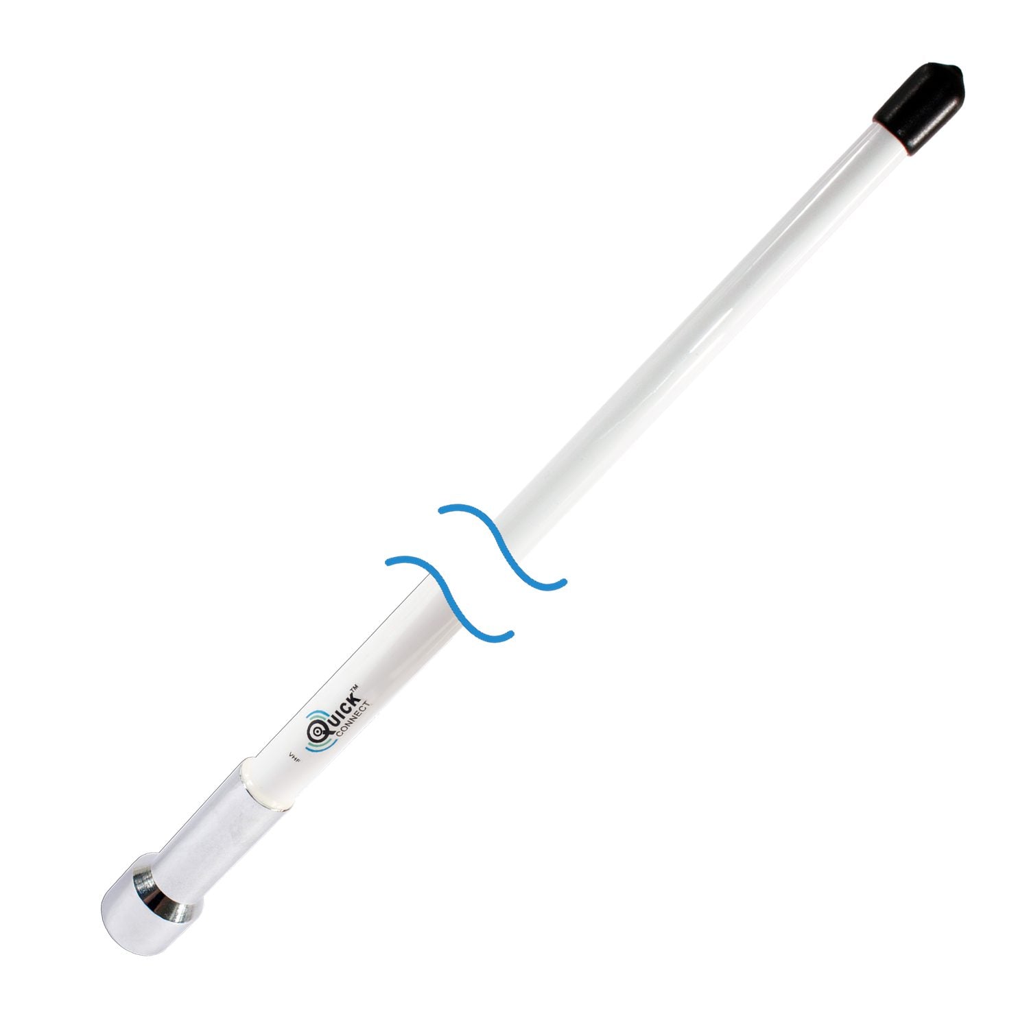 QC glasfiber VHF antenn 240cm